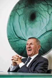 Jürg Bucher, Verwaltungsratspräsident der Valiant Bank. (Bild: Philipp Schmidli (Bern, 12. Dezember 2017))