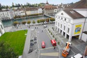 Blick auf den Theaterplatz. Bild: Philipp Schmidli