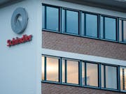Der Hauptsitz des Liftherstellers Schindler in Ebikon, Luzern. Schindler übernimmt zu einem nicht genannten Preis die deutsche FB Gruppe. (Bild: KEYSTONE/URS FLUEELER)