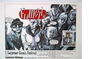 Nostalgisches wie das erste Fumetto- Plakat (1992) gibts im Historischen Museum. (Bild: PD)