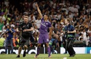 Real Madrids Carlos Casemiro feiert den Champions-League-Finalsieg gegen Juventus Turin. (Bild:)