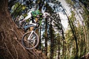 Mountainbiken ist in Luzerner Wäldern derzeit abseits markierter Pisten oder befestigter Wege verboten. (Symbolbild: Roger Grütter)