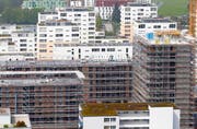 Das Bauvolumen erreicht in der Stadt Zug dieses Jahr einen neuen Rekorwert. (Bild: Stefan Kaiser)