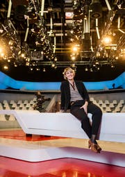Daniela Milanese wird während der Spiele in Sotschi im Studio Leutschenbach die Stellung halten. (Bild Philipp Schmidli)