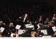 Riccardo Chailly dirigierte das Lucerne Festival Orchestra im Sinfoniekonzert 1 am vergangenen Lucerne Festival im Sommer. (Bild: Lucerne Festival/Peter Fischli (Luzern, 12. August 2017))