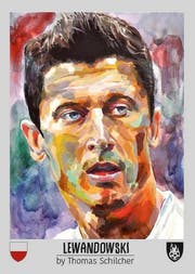 «Tschutti-Heftli»-Bilder: Lewandowski. (Bild: pd)