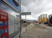 Baustelle in Zug. Bild Christof Borner Keller/Neue ZZ (Archiv)