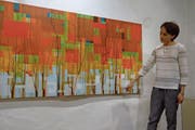 Die Formen der Natur treffen auf die digitale Welt. Die Zuger Künstlerin Ana Azpeitia stellt ihre Werke derzeit in der Z-Galerie aus.