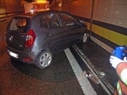 Die Unfallstelle im Teiftaltunnel. (Bild: Kantonspolizei Uri (Gurtnellen, 26. Juli 2017))