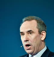 CEO Eric Olsen macht den Weg frei für einen Neuanfang an der Spitze von Lafarge-Holcim. (Bild: Walter Bieri/Keystone (Zürich, 2. März 2017))