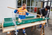 Jährlich sollen in der Stadt Luzern gegen 800 Latten ausgetauscht werden. (Bild: PD / Emanuel Ammon)