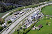 Die Gotthard-Raststätte in Schattdorf (Archivbild / pd)