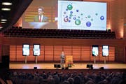 Martin Eichler, Chefökonom von BAK Basel, gestern im KKL Luzern. Bild: Corinne Glanzmann (Luzern, 27. Oktober 2016)