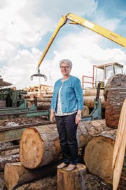 SVP-Präsidentin Angela Lüthold (59) aus Nottwil. (Bild: Roger Grütter)