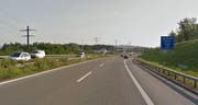 Auf der A14 wird im Kommenden Jahr die Höchstgeschwindigkeit der Verkehrssituation angepasst. (Bild: Google Streetview)