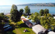 Der TCS Camping Sempach liegt idyllisch gelegen direkt am Sempachersee. (Bild: PD/Camping.info)