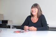 Helena Lustenberger ist im Vorstand des International Women’s Club Zug. (Bild: Maria Schmid (Zug, 6. Oktober 2017))