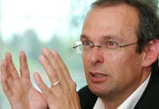 Beat Hensler, hier während eines Interviews. (Archivbild Michael Buholzer/Neue LZ)