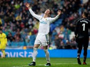 Wieder keine Sieg für Real Madrid und Cristiano Ronaldo (Bild: KEYSTONE/EPA EFE/RODRIGO JIMENEZ)