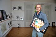 Kurator Hilar Stadler im Museum Bellpark in Kriens. (Bild Nadia Schärli)
