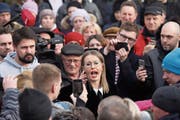 Die unterlegene liberale Präsidentschaftskandidatin Xenia Sobtschak. (Bild: Mikhail Pochuyev/Getty (Volokolamsk, 21. März 2018))