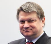 Gaudenz F. Domenig, Verwaltungsratspräsident des HC Davos. (Bild: Keystone / Archiv / Alessandro Della Bella)