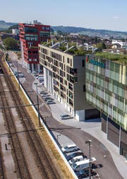 Süd-Ansicht des Suurstoffi-Areals. (Bild: Zug Estates AG)