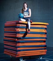 Möchte mit Crossfit den regulären Schulsport bereichern: Sina Egli. (Bild: Stefan Kaiser (Zug, 22. Juni 2017))