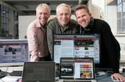 Das Zwischengas-Team (von links): Daniel Reinhard, Bruno von Rotz, Balz Schreier. (Bild: PD)