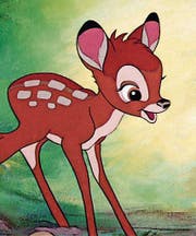 Kam vor 75 Jahren erstmals ins Kino: das Rehkitz Bambi. (Bild: PD)