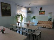 Aufenthaltsraum in der Psychiatrischen Klinik in Moldawien. (Bild: zvg)