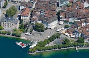 Die Stadt Zug aus der Vogelperspektive. (Bild: Stefan Kaiser)