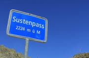 Der Sustenpass hat bald Wintersperre. (Symbolbild: Luzerner Zeitung)
