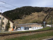 So sieht die neue Talstation der 8er-Gondelbahn in Andermatt aus. (Bild: Visualisierung PD)