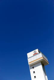 Der Turm des Liftherstellers Schindler in Ebikon. (Bild: Pius Amrein/Neue LZ)