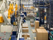 Hier wird Leim hergestellt: Baustoffproduzent Sika erwirtschaftet einen Rekordgewinn. (Archivbild) (Bild: KEYSTONE/CHRISTIAN BEUTLER)