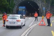 Insgesamt wurden bei der Aktion Contralpi 792 Fahrzeuge kontrolliert. (Bild: PD/Polizei)