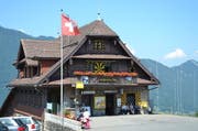 Die Treib-Seelisberg-Bahn feiert ihr 100-jähriges Bestehen. Im Bild: Die Bergstation der Bahn. (Bild: Markus Zwyssig / Neue UZ)