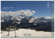 Das erste und einzige der geförderten Projekte, das fertig umgesetzt wurde, ist die 360°-Panorama-Webcam Schächental. (Bild: http://www.biel-kinzigag.ch/screenshot)