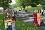 Die Seepromenade in Meggen soll aufgewertet werden. (Bild: PD)