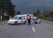Die Unfallstelle in Schattdorf. (Bild Kantonspolizei Uri)