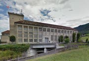 Das Kraftwerk Wägital in Siebnen. (Bild: Google Maps)