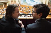 Maurizio Degiacomi und Raffael Wüthrich. (Bild: Anthony Anex/Keystone)