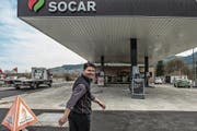 Ramadan Alitaj ist Geschäftsstellenleiter der neuen Raststätte St. Katharina an der Autobahn A14. (Bild: Nadia Schärli (Inwil, 20. März 2017))