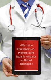 Luzerner Ärzte dürfen säumige Zahler von Krankenkassen-Prämien nur in Notfällen behandeln. (Bild: Getty/Bildbearbeitung Janina Noser)