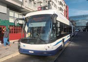 Dieser Bus ist seit gestern für die Zugerland Verkehrsbetriebe im Kanton unterwegs. (Bild: Marco Morosoli (Zug, 2. Februar 2018))