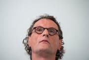 Geri Müller anlässlich einer Medienkonferenz im August 2014 in Zürich. (Bild: Keystone/Ennio Leanza)