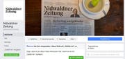 So sieht der Facebook-Auftritt unserer Zeitung aus. (Bild: Screenshot: Redaktion)