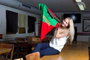 Sie freut sich schon auf den Final am Sonntag: Venia Machado. (Bild Maria Schmid)