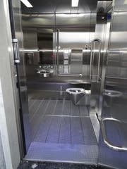 So sieht das neue Bahnhofs-WC aus. (Bild: SBB)